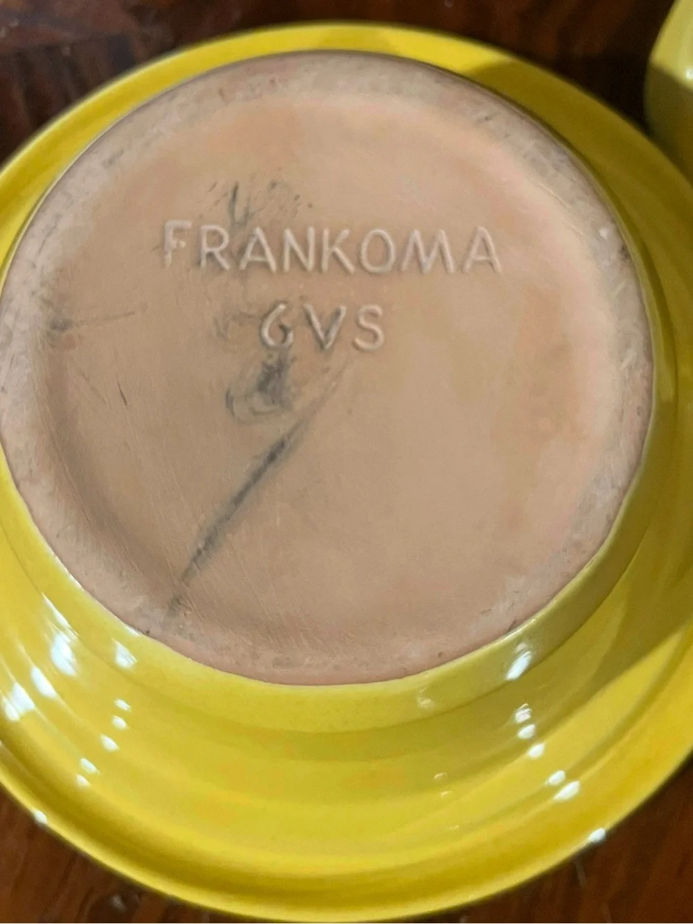 Frankoma Warmer Stand and Casserole Bowl